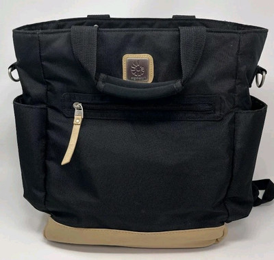 Ergo Baby Black Diaper Baby Unisex Bag Backpack Fully Clean And Disinfected 