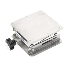 4x4" Scientific Lab Jack Stainless Steel Lifting Platform Stand Rack Scissor Lif