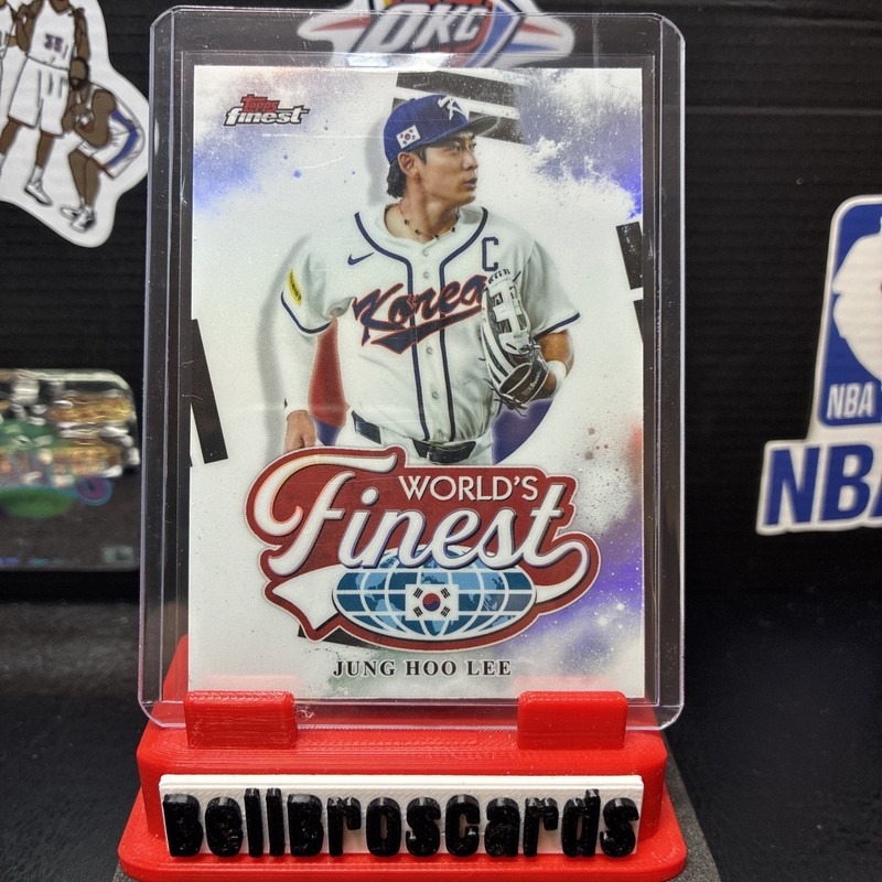Topps 2026 Topps Finest World's Finest Jung Hoo Lee Korea #WF-34 Insert