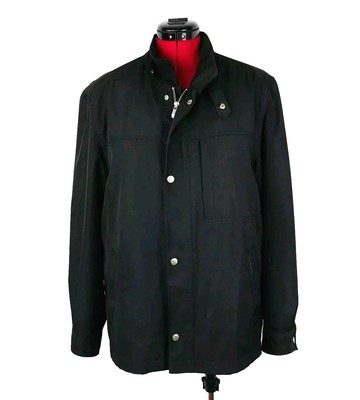 Pierre Cardin Jacke Classic 48 Übergangsjacke Leichte Windbreaker Black 