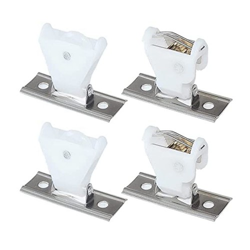 40 Pièces Tiges Et Engrenages Stores Verticaux Blanches - 3-1/2 Ou 5 Pouces Tiges Blanches Stores Aubes