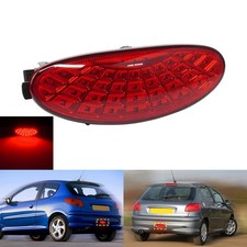 Hinten LED Stoßstange Nebelscheinwerfer Rot Für Peugeot 206 CC/SW/Schrägheck