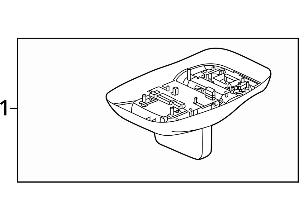 SE ADAPTA A CONSOLA SATURN L100 L200 2002 ASM RF *GRIS OPEL 22693751 - NUEVO OEM Foto 3 de 3
