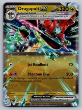 Pokémon TCG Ascended Heroes Dragapult EX 160/217 Double Rare Holo Nm