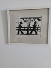 Believed To Be Early April Fielding Silhouettist @1908 Set 8 In x 6 In Framed — photo 6