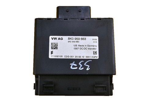 AUDI A5 8T COUPE 2.0 TFSI 2.7 TDI 07-11 SPANNUNGSSTABILISATOR MODUL ECU 8K0959663