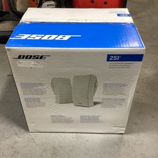 BOSE 251 Coppia di diffusori ambientali da esterno (bianco) 251-WH # 24644 - NUOVI