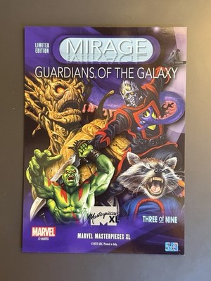 2023 Marvel Masterpieces XL Mirage Guardians of the Galaxy #3/9