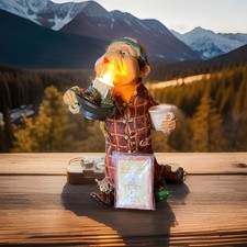 Sammlerstück  LAMPE  „Lapie“  aus „Das Volk der Laafen.“  Mit Passport! 