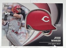 2022 Topps #BH-JW Jesse Winker Batting Helmet Commemorative Relic