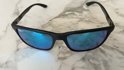 Ray-Ban RB4385 LITEFORCE Sunglasses 601S/A1 58-18 145 3P Polarized Blue Mirror M
