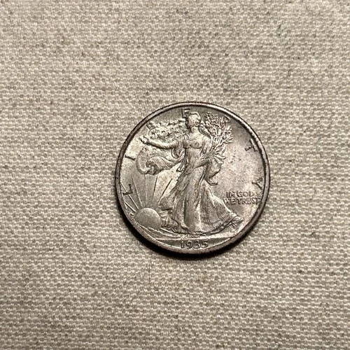 1935 WALKING LIBERTY HALF HIGH GRADE CHOICE AU NICE ORIGINAL SHIPS FREE