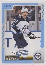 2020-21 O-Pee-Chee Blue Border Nikolaj Ehlers #122 x6g