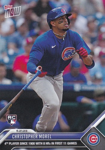 2023 Topps Now 325 Christopher Morel
