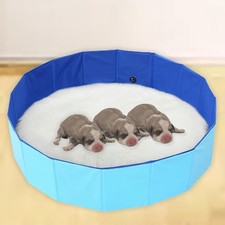 Portable Birthing Pool for Dogs and Puppies, Foldable Whelping Pen, Dog Whelp...
