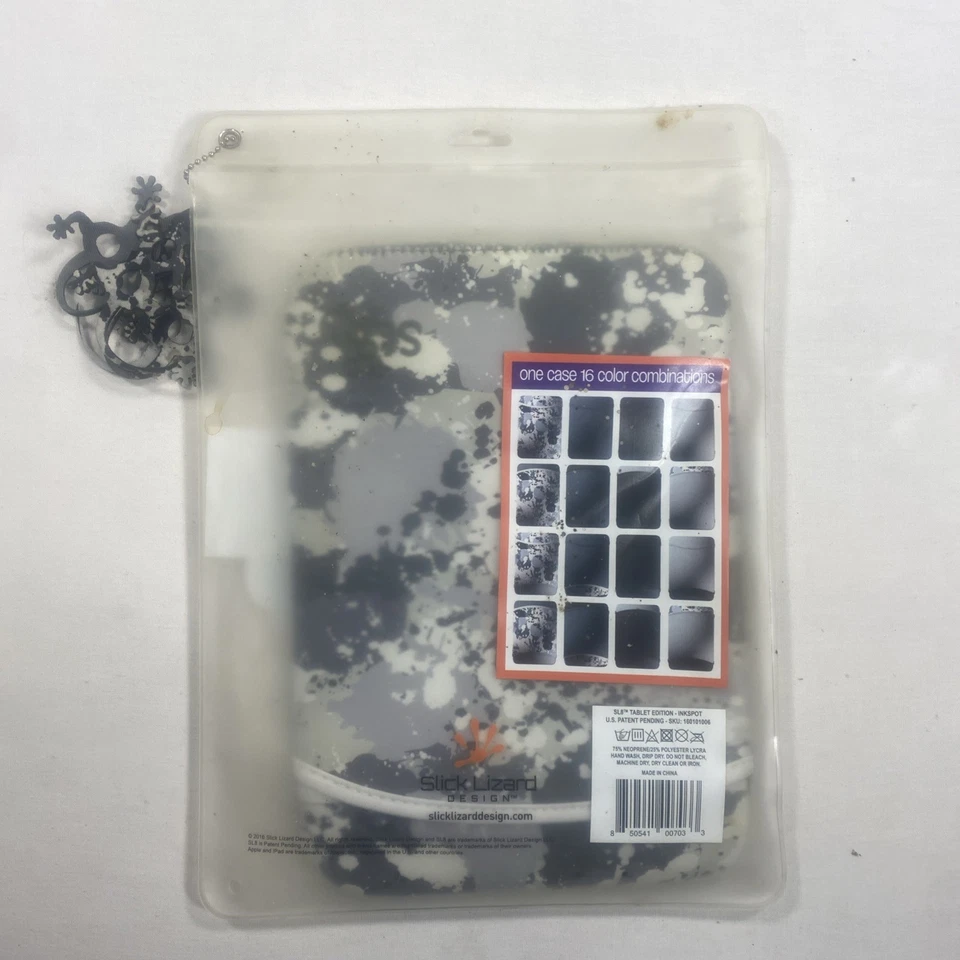 Slick Lizard SL8 Tablet Reversible Neoprene Sleeve Case Ipad Air Samsung 9.7" - Image 2 of 4