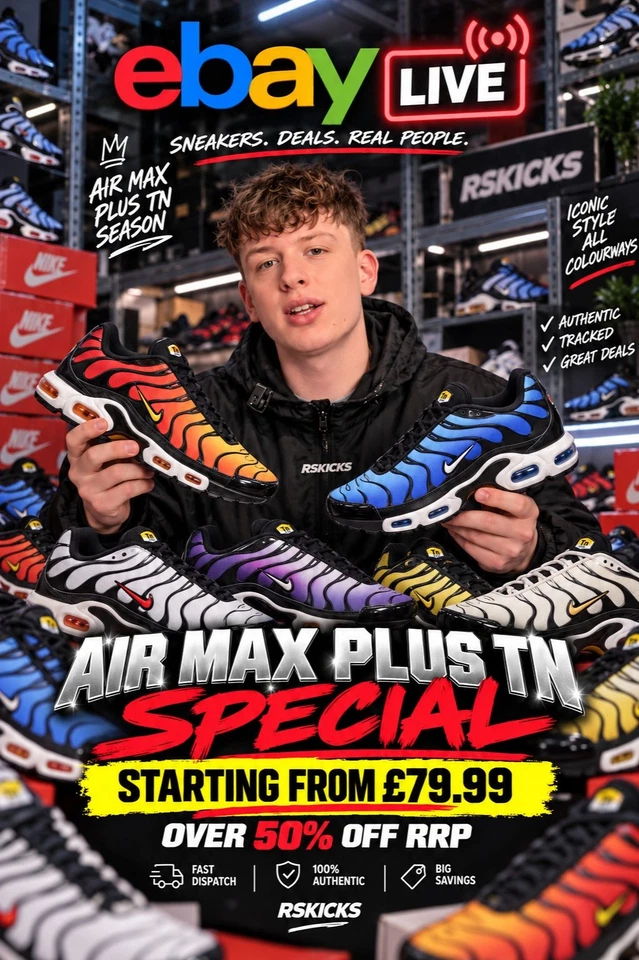 MEGA DEALS! AIRMAX PLUS SPECIAL! FROM £79.99!