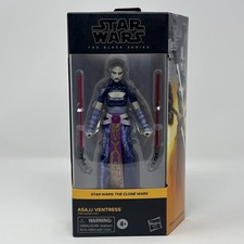 Star Wars The Black Series The Clone Wars Asajj Ventress Action Figure New