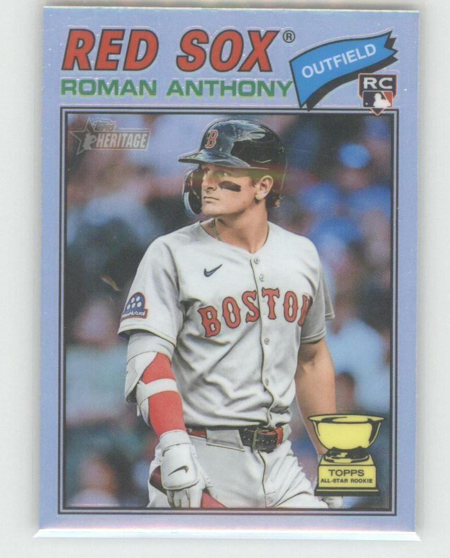 2026 Topps Heritage #86 Roman Anthony Chrome