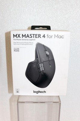 Logitech MX Master 4 for Mac Wireless Mouse - Space Black - 910-007575 NEW