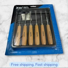 X-ACTO 6pc Carving Tool Set Model X5179T BRAND NEW SHIPPING