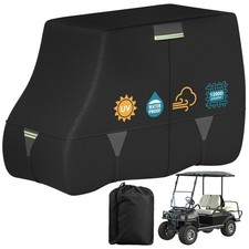 Tuszom 100 Waterproof 1200D Solution-Dyed Golf Cart Cover Universal Fit