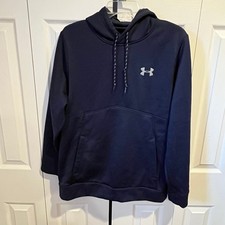 Under Armour ColdGear Hoodie Blue Medium