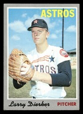 1970 Topps Baseball Card #15 Larry Dierker