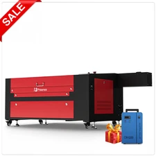 Preenex 20x28 100W CO2 Laser Cutting Engraving Machine with 5200 Water Chiller