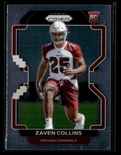 2021 Panini Prizm #432 Zaven Collins Rookie Card Arizona Cardinals