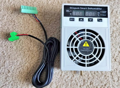 Automatic Small Dehumidifier for Grow Tent, Electric Box, Storage Cabinet Closet