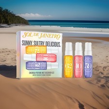 Sol de Janeiro Cheirosa Perfume Mist Discovery Set 62 40 59 Travel 1 fl oz NEW 3