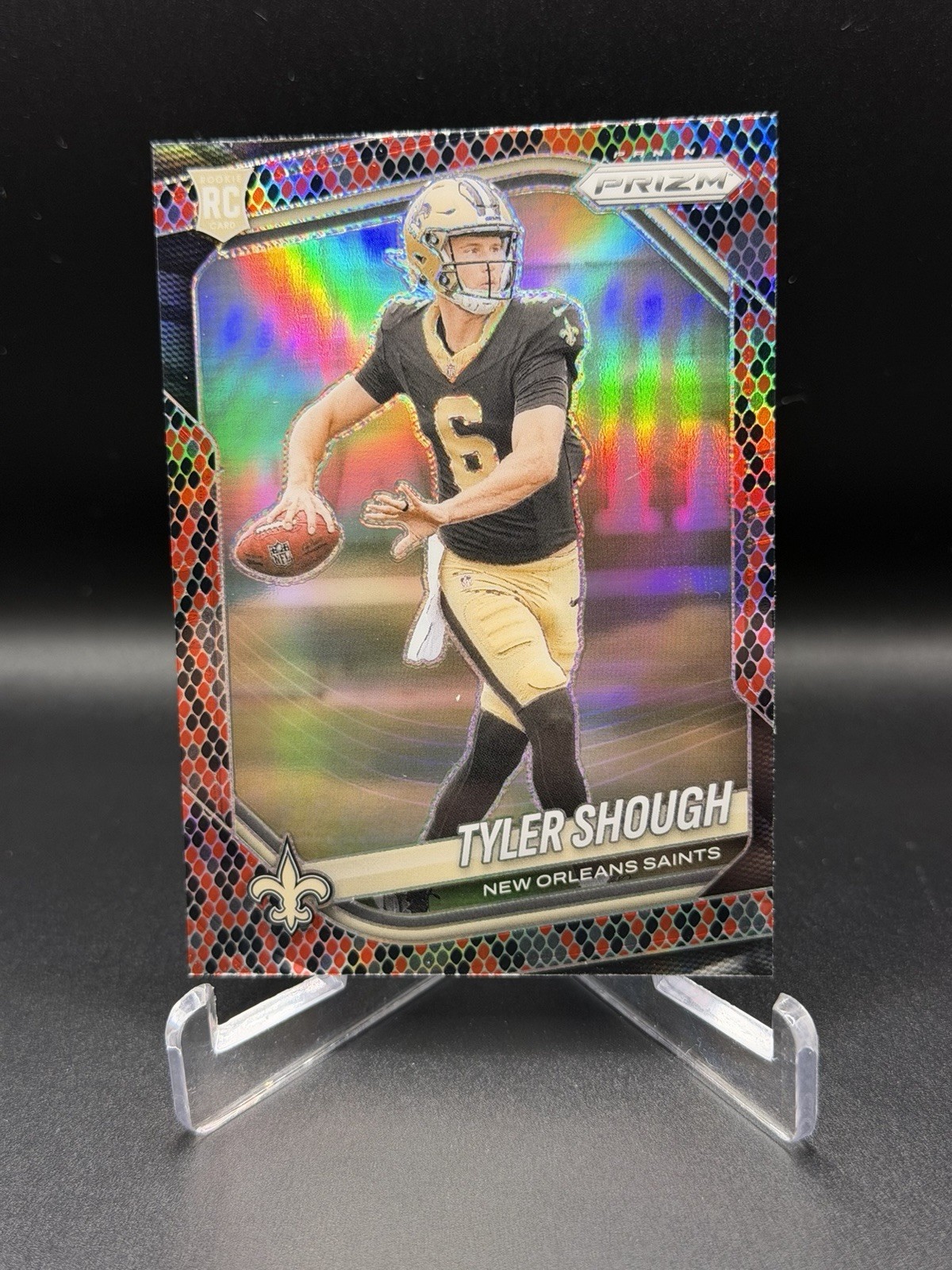 Tyler Shough 2025 Prizm #327 Snakeskin /(SSP) Price Guide - Sports