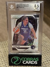 2024 Panini Prizm WNBA #15 Alissa Pili White Sparkle BGS 8.5 Minnesota Lynx RC