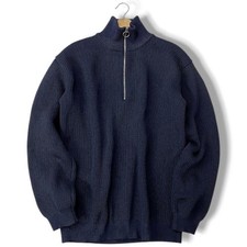 nanamica Half Zip Sweater Navy XL Japan Made Used