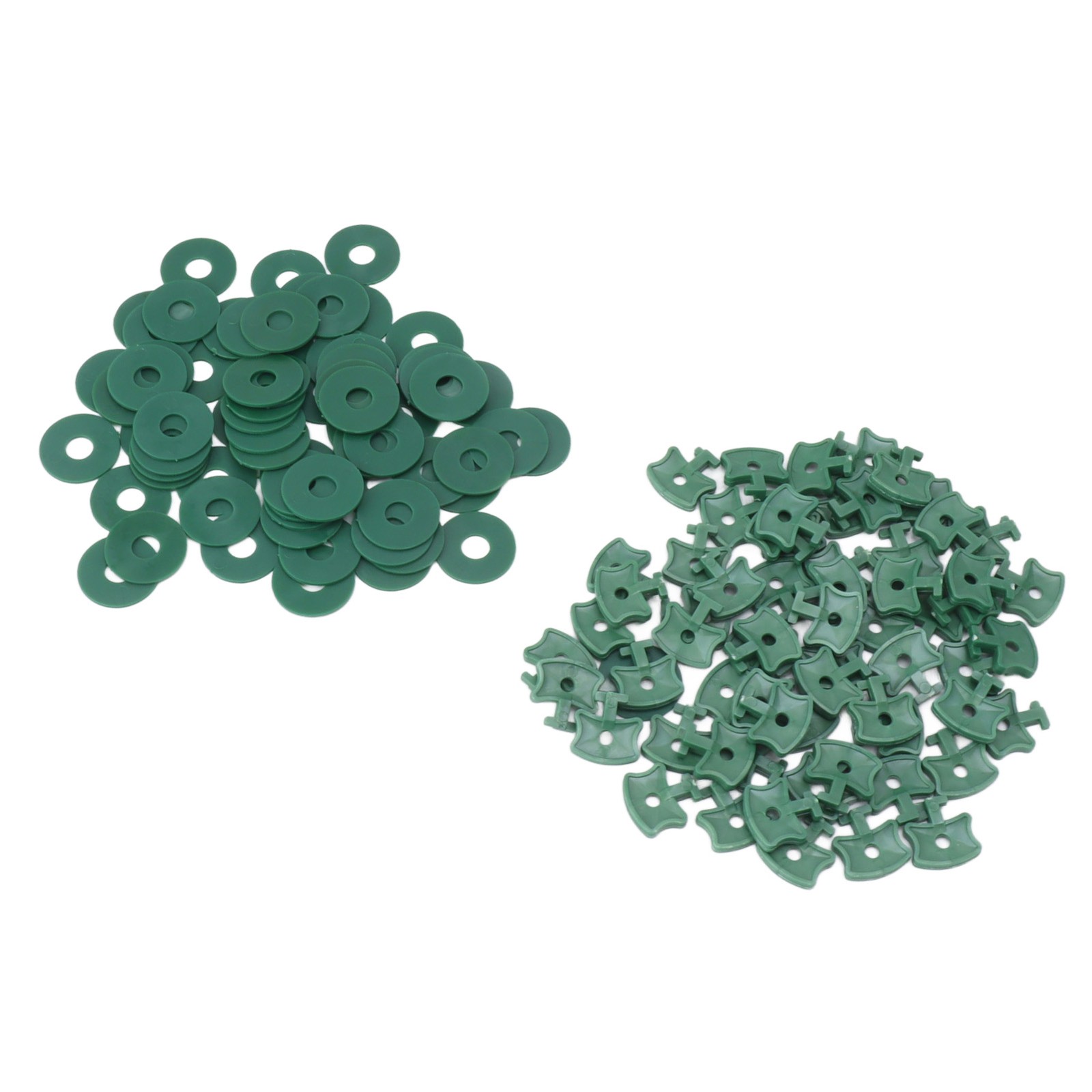 100PCS Greenhouse Twist Clips Plastic Shading Fixing Clips With Washers For BAJ