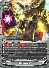 Buddyfight TCG card S-BT03/0030EN R Overcrest True Awakening of Deities