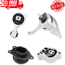 Engine Motor and Transmission Mount Kit Compatible with 2007-2017 Altima 2.5L, R