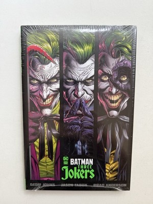 Batman: Three Jokers Hardcover NEW in Original Shrink-Wrap (DC Comics 2020)