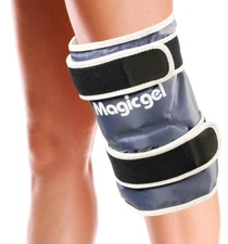Magic Gel Ice Pack for Knee - Reusable Cold Wrap for Injuries - Soft Flexible...