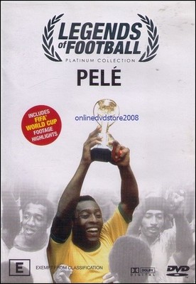 PELE - LEGENDS of FOOTBALL - Platinum Collection - Soccer Champion DVD Region 4