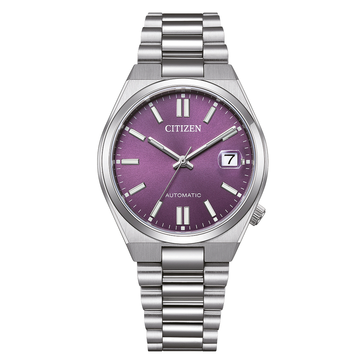 Citizen Tsuyosa NJ0200-50W Automatic Sunray Purple Dial 37mm