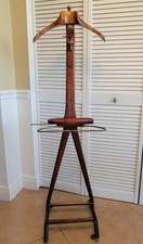 VINTAGE Italian Wood Valet Stand by Fratelli Reguitti, 1950's ca.
