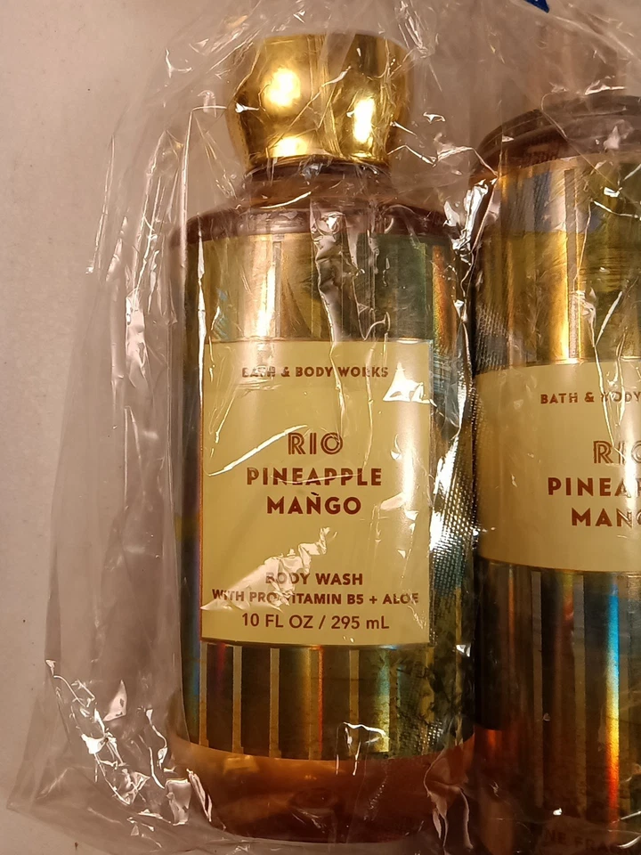 Bath & Body Works Rio Pineapple Mango Bundle 10 Oz Body Wash, 8 Oz Body Mist - Image 2 of 4