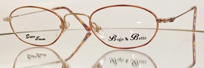 BOGIE & BETTE 36 KIDS  Eyeglasses DEMI BLONDE GOLD New Metal 44-20-130 Italy