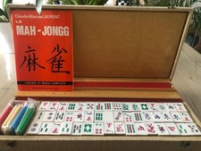 Jeu de Mah - Jong ancien dans un coffret complet et en excellent état