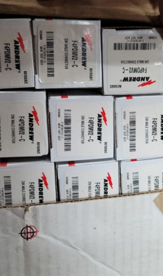 Andrew F4PDMV2-C DIN Male Connector brand NEW 1/2'' Superflex Coax Connector