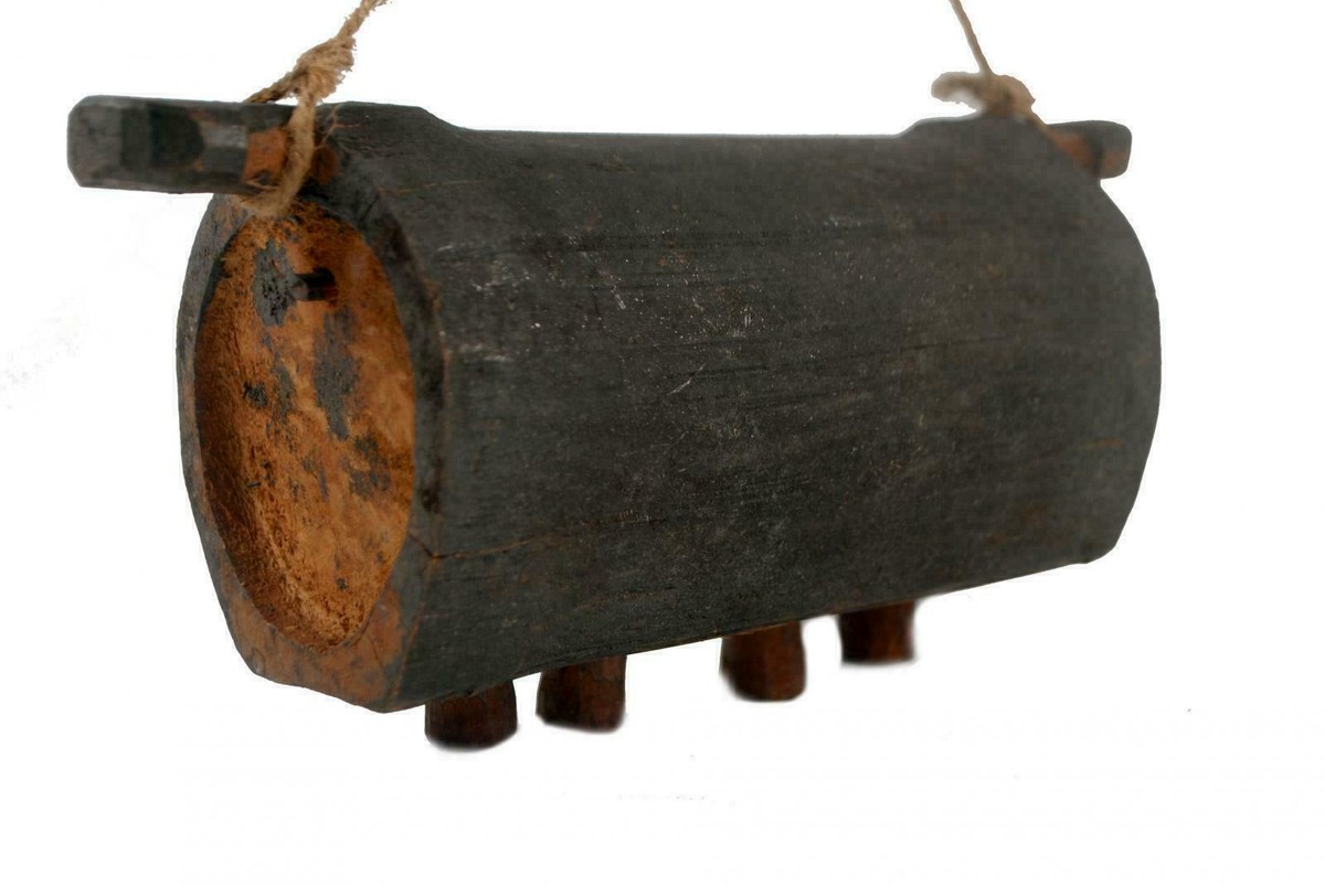 ベトナム　カウベル Fair Trade Wooden Vietnamese Vietnam Vintage Cow Bell 25X11X9Cm | eBay