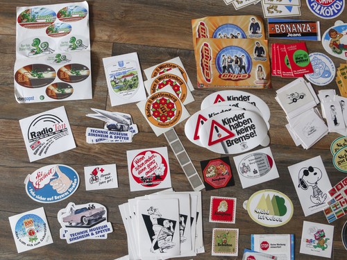 Aufkleber Sticker HSV Mustang CDU BP Novalis Holiday Park Europa Pril SWR SDR3 - Bild 5 von 17