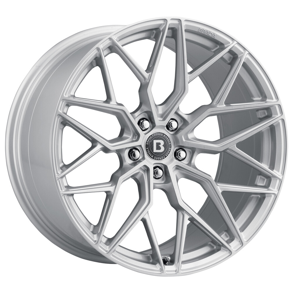 20" Brada CX3 20x9 20x11 Silver Forged Concave Wheels Rims Fits Audi R8 Gen 2/3